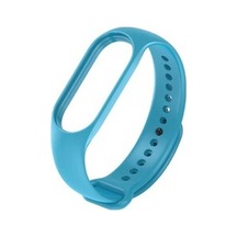 Xiaomi Mi Band 7 Uyumlu Klasik Kordon - Mavi Açık