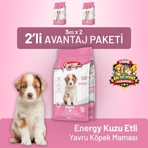 Kuzu Etli Yavru Köpek Maması 3 Kg - 2 Adet