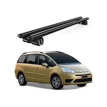 Pençe Citroen C4 Grand Picasso 2007-2013 Uyumlu Siyah Ara Atkı 135cm Port Bagaj Tavan Barı