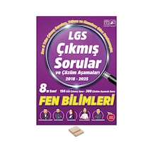 Lgs 8. Sınıf Çıkmış Sorular Fen Bilimleri + Telefon Standı