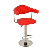 Bürocci Bar Sandalyesi-Kırmızı-9600S0116-Kırmızı-Std Kırmızı