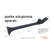 Parke Döşeme Sıkıştırma Aparatı Laminant Parke Takozu Çektirme De