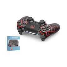 Nodar Nd400u Ps4 Uyumlu Kablosuz Gamepad Oyun Kolu - Kırmızı Siyah