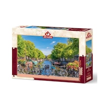 Art Puzzle 2000  Parça Amsterdam Kanalı 5480