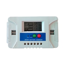 Powermaster Pm-10a 12 Volt - 24 Volt - 10 Amper 4 Usbli Dijital Otomatik Solar Şarj Regülatörü-81175