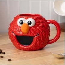 Susam Sokağı Elmo Kupa Bardak Renkli