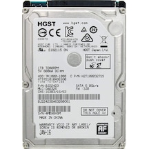 HGST Travelstar 7K1000 HTS721010A9E630 2.5" 1 TB 7200 RPM SATA 3 HDD HGST Travelstar 7K1000 HTS721010A9E630 2.5" 1 TB 7200 RPM SATA 3 HDD