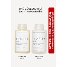 Olaplex No. 5 Bond Maintenance Conditioner 100 ML + No. 4 Bond Maintenance Shampoo 100 ML
