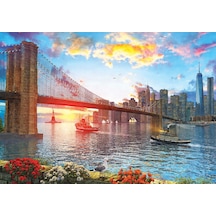 New York'ta Günbatımı 1000 Parça Puzzle
