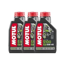 Motul 5100 4t 10w-40 1 Litre X 3adet Motosiklet Motor Yağı - 0781387029364