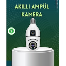 Northcity 360 Derece Panoramik Wifi Kamera Full Hd Ampul Güvenlik Sistemi