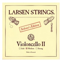 Larsen 639424 Soloist Çello Re D Teli Medium Sıcak Ve Kadifemsi Ton Geçişleri Uzun Ömürlü Akort Kararlılığı