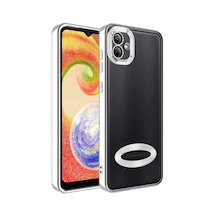 Samsung Uyumlu A03 Kılıf Kamera Korumalı Logo Gösteren Omega Kapak