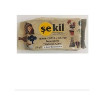 Şekil Seramik Hamuru 250gr Kahve