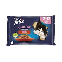 Felix Avantajlı Paket Yavru Etli Tavuklu 4 X 85 G - 8 Adet Tarı