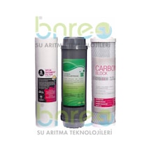 Aqualine Su Arıtma Cihazı 3'Lü Filtre Seti