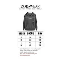 Startmore Oversize Unisex Siyah Cristiano Ronaldo Hoodie Siyah
