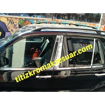 Mercedes Ml W163 1998-2005 Krom Cam Altı Çıtası Aksesuarı 6P Pçlk