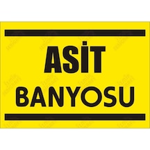 Asit Banyosu Levhası