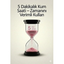 5 Dakikalık Kum Saati Zamanlayıcı Pembe Dekoratif Masa Saati 4 Renk Seçeneği Renkli