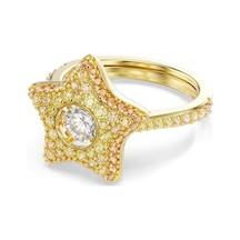 5767346 Swarovski Yüzük Sublıma:rıng Star Whıte/gos 55-60 Metalik