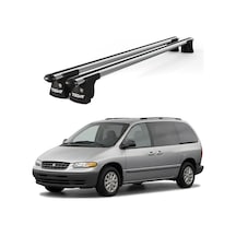 Trio-ı Chrysler Voyager 1996-2000 Uyumlu Kilitli Ara Atkı 135cm Port Bagaj Tavan Barı