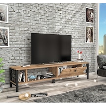 Wood'n Love Defne 140 Cm Tv Ünitesi - Atlantik Çam / Siyah