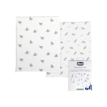 Chicco Çarşaf Seti Bambu İki Parça N2m Greenery Abanoz