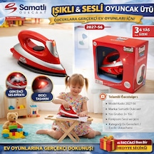 Işıklı Ve Sesli Ütü Gerçekçi Evcilik Oyuncağı