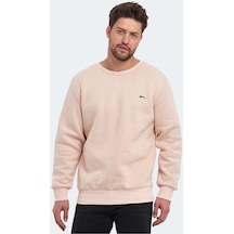 Slazenger KORAL IN Erkek Sweatshirt Bej