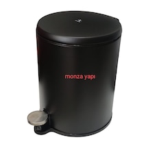 P.nova,cigo Pedallı Çöp Kovası Soft Mat Siyah