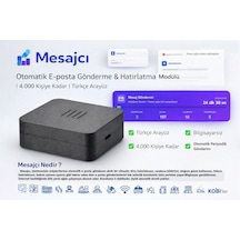 Mesajcı - Otomatik E-posta Gönderme & Hatırlatma Cihazı 4.000 Kişiye Kadar Türkçe Arayüz