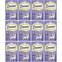 Dreamies Ördekli Kedi Ödül Bisküvisi 12 x 60 G