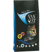 VanCat Balıklı Pirinçli Yetişkin Kedi Maması 1 KG