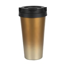 Çift Katman Paslanmaz Çelik 500 Ml Termos Bardak Gold