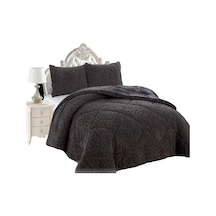 Comfort Yorgan Seti Çift Kişilik Lıssome Antrasit