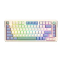 Ucal Pro K673cpg-rgb-pro Beyaz Kablosuz Klavye
