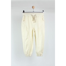 Escabel Erkek Bebek Poplin Jogger Pantolon Krem
