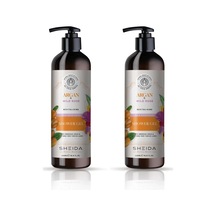 Canlandırıcı Duş Jeli Argan Ve Orman Gül Özlü 500ml 2 Paketi Açık Mavi