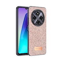 Onegif Xiaomi Redmi 14c Uyumlu Bright Simli Kapak - Pembe