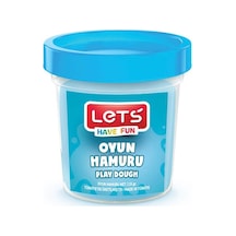 Lets Oyun Hamuru Tek Renk Mavi 110 Gr L8440-3 Çok Renkli