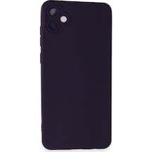 Newface - 117 - Samsung Galaxy Uyumlu A05 Kılıf Nano İçi Kadife Silikon - Aconcept - - Mor
