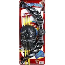 Oyuncak Maskeli Ok Yay Seti Tozkoparan Ok Yay Spor Oyuncakları