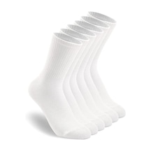 Sockingen 6 Parça Tenis Çorabı Fitilli Beyaz Unisex