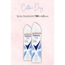 Rexona 72 Saat Cotton Dry Kadın Sprey Deodorant 2 x 150 ML