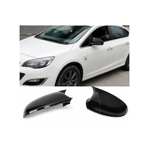 Opel Astra J 2009-2015 Batman Yarasa Ayna Kapağı Parlak Siyah Sportif Yan Ayna Kaplaması