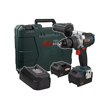 Klpro KLNM1840B 18V 4.0Ah Li-ion Çift Akülü Kömürsüz Darbesiz Vidalama
