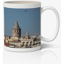 Galata Kulesi Baskılı Kupa Bardak Baskılı Kahve Kupa Bardak-4