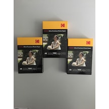 Kodak 10X15Cm-260 Gram(3 Paket) Parlak Inkjet Fotoğraf Kağıdı