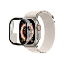 Apple Uyumlu  Watch Ultra 49mm Full Kasa Korumalı Ekran Koruyucu